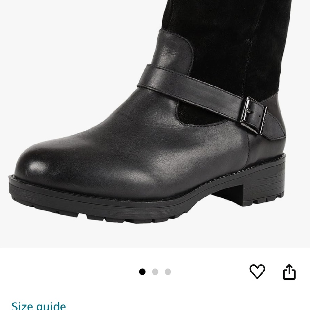 Vionic Rosa shearling and suede boots